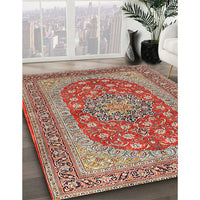 Traditional Fire Brick Red Persian Rug, tr3544