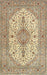 Machine Washable Traditional Sienna Brown Rug, wshtr3545