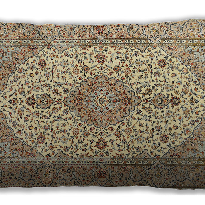 Traditional Classic Rectangular Sienna Brown Lumbar Throw Pillow, 13 inch by 19 inch, lbtr3545
