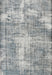 Machine Washable Traditional Silver Gray Rug, wshtr3547