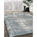 Machine Washable Traditional Silver Gray Rug in a Family Room, wshtr3547