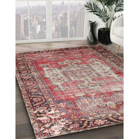 Traditional Brown Red Persian Rug, tr3549