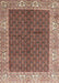 Traditional Saffron Red Persian Rug, tr3550