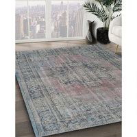 Traditional Dark Gray Persian Rug, tr3553