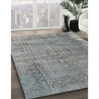 Traditional Dark Gray Persian Rug, tr3556