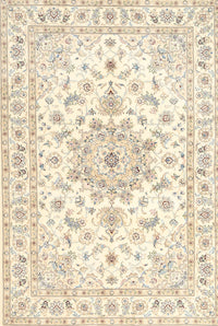 Machine Washable Traditional Peach Beige Rug, wshtr3557