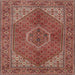Square Traditional Red Persian Rug, tr3558