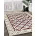 Machine Washable Traditional Gold Rug in a Family Room, wshtr355