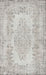 Machine Washable Traditional Dark White Beige Rug, wshtr3561