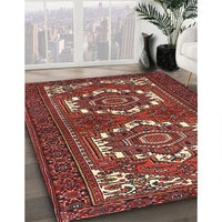 Traditional Rust Pink Persian Rug, tr3562