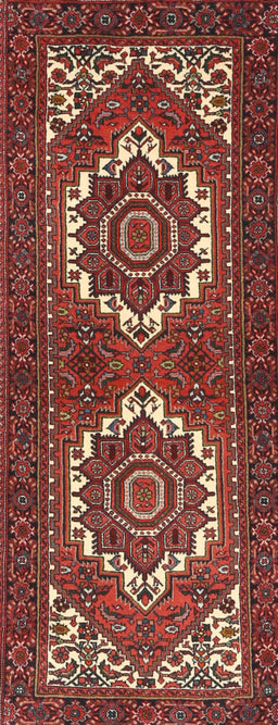 Machine Washable Traditional Rust Pink Rug, wshtr3562