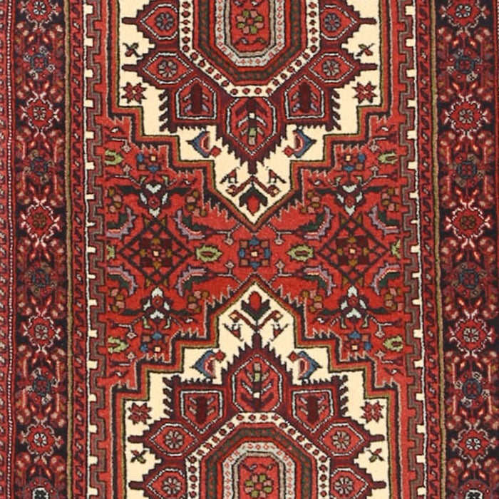 Machine Washable Traditional Rust Pink Rug, wshtr3562