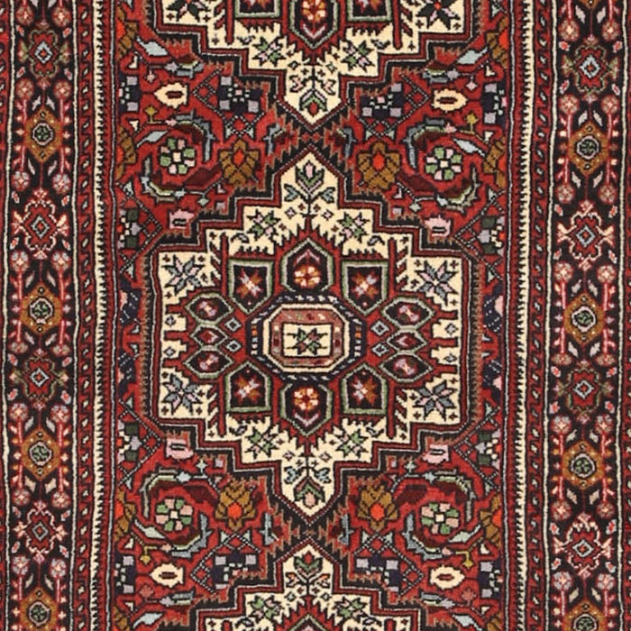 Traditional Saffron Red Persian Rug, tr3563