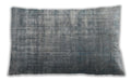 Traditional Classic Rectangular Slate Granite Gray Lumbar Throw Pillow, 13 inch by 19 inch, lbtr3564