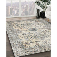 Traditional Sage Green Persian Rug, tr3570