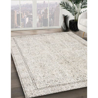 Traditional Silver Pink Persian Rug, tr3580