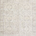 Square Traditional Champagne Beige Persian Rug, tr3581