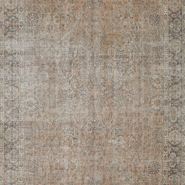 Machine Washable Traditional Light French Beige Brown Rug, wshtr3587