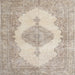 Square Traditional Camel Brown Persian Rug, tr3589