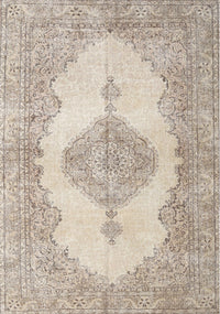 Machine Washable Traditional Camel Brown Rug, wshtr3589