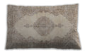 Traditional Classic Rectangular Camel Brown Lumbar Throw Pillow, 13 inch by 19 inch, lbtr3589