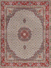 Machine Washable Traditional Tan Brown Rug, wshtr3590