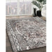 Machine Washable Traditional Pale Silver Gray Rug in a Family Room, wshtr3595