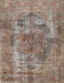 Machine Washable Traditional Sienna Brown Rug, wshtr3596