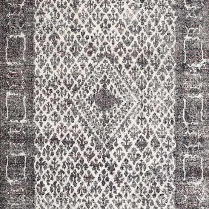 Traditional Carbon Gray Persian Rug, tr3597