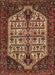 Traditional Saffron Red Persian Rug, tr35