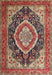 Traditional Fire Brick Red Persian Rug, tr3603