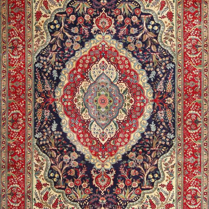 Traditional Fire Brick Red Persian Rug, tr3603