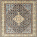 Square Traditional Brown Persian Rug, tr3604