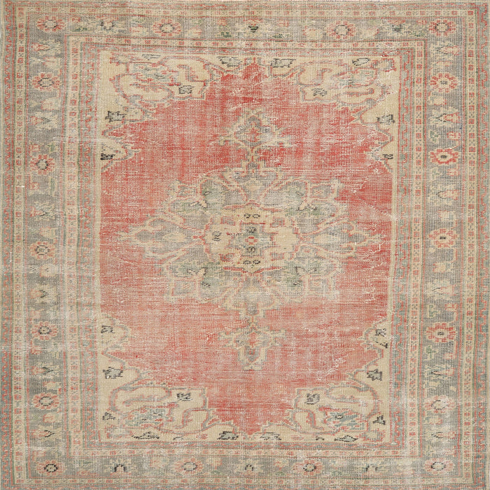 Square Traditional Brown Persian Rug, tr3605
