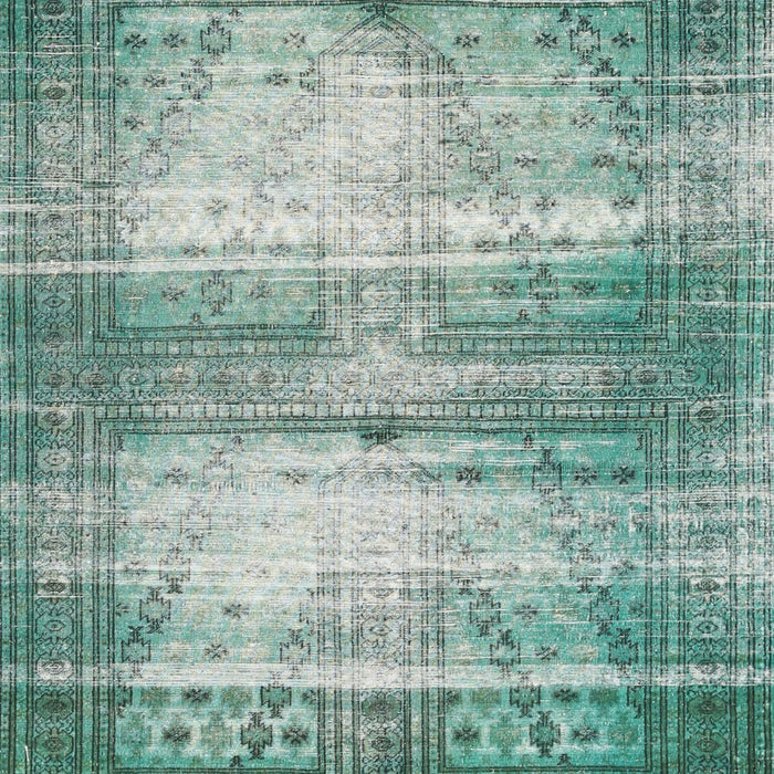 Traditional Green Persian Rug, tr3612