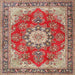 Square Traditional Red Persian Rug, tr3615
