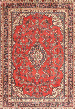Machine Washable Traditional Light Copper Gold Rug, wshtr3617