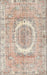 Traditional Orange Salmon Pink Persian Rug, tr3624