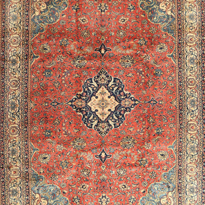 Machine Washable Traditional Fire Brick Red Rug, wshtr3625