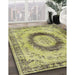 Machine Washable Traditional Metallic Gold Rug in a Family Room, wshtr3627