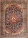 Traditional Brown Persian Rug, tr3628