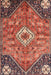 Traditional Saffron Red Persian Rug, tr3630