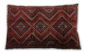 Traditional Classic Rectangular Chestnut Brown Lumbar Throw Pillow, 13 inch by 19 inch, lbtr3632