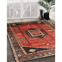 Traditional Rust Pink Persian Rug, tr3633