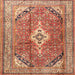 Square Traditional Sandy Brown Persian Rug, tr3635