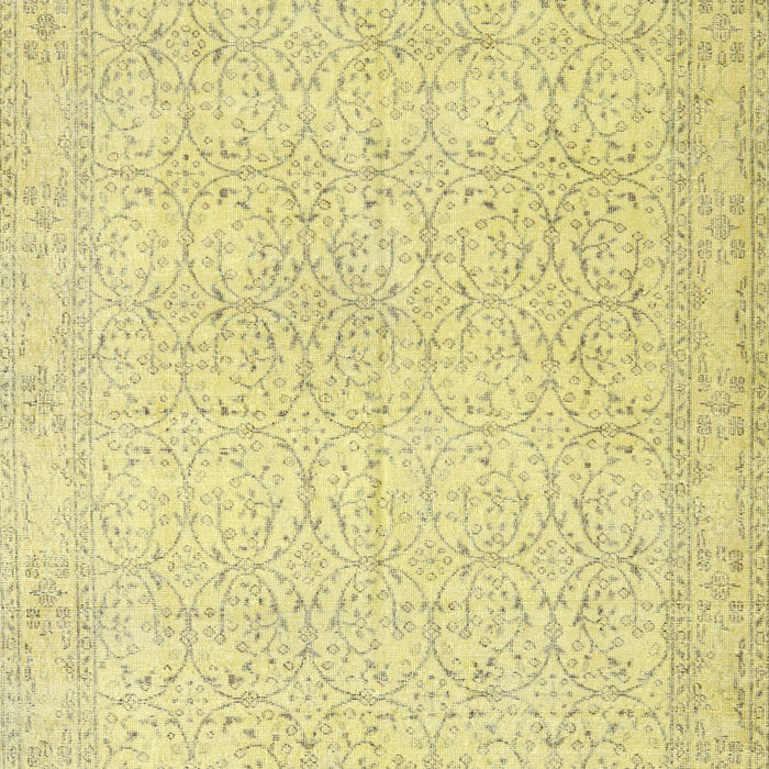 Traditional Metallic Gold Persian Rug, tr3636