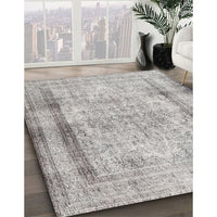 Traditional Gray Persian Rug, tr3640