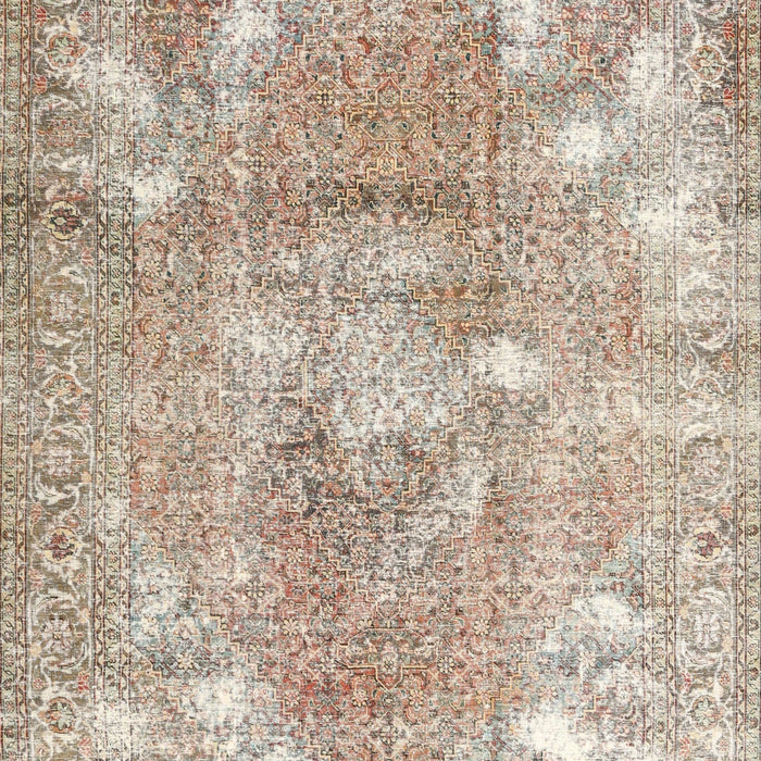 Traditional Dark Almond Brown Persian Rug, tr3641