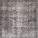 Square Traditional Gray Persian Rug, tr3645