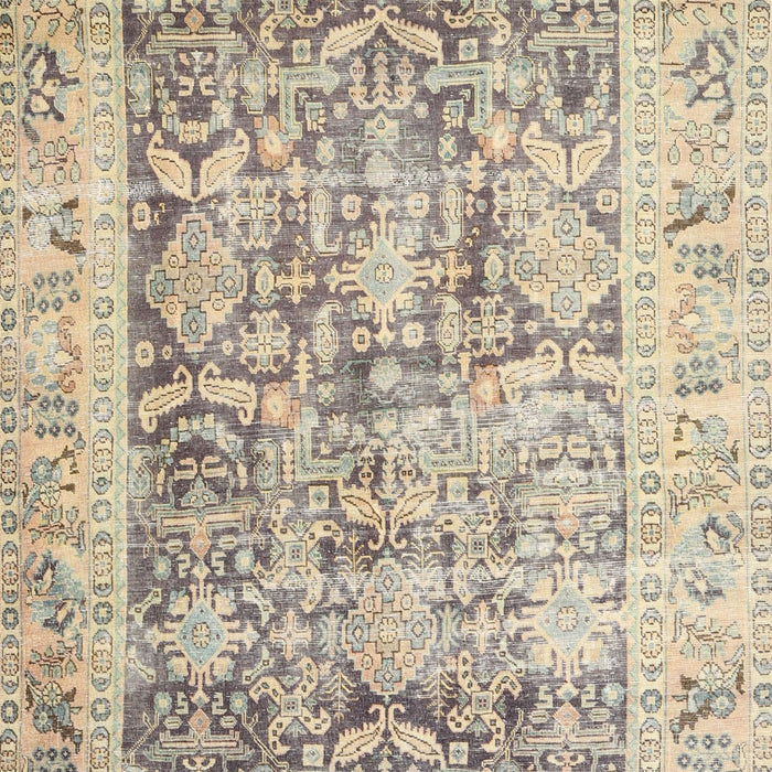 Machine Washable Traditional Dark Almond Brown Rug, wshtr3647